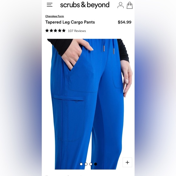 NWT Cherokee form scrub set - Picture 6 of 8